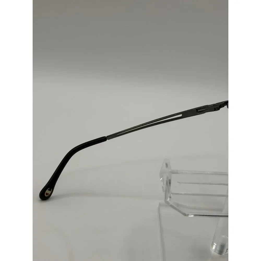 Champion Gray Rectangular Metal Eyeglasses Frames 54-18 Optical Unisex